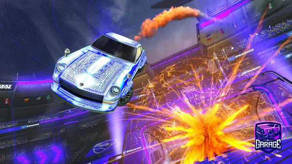 A Rocket League car design from Ema_the_pro