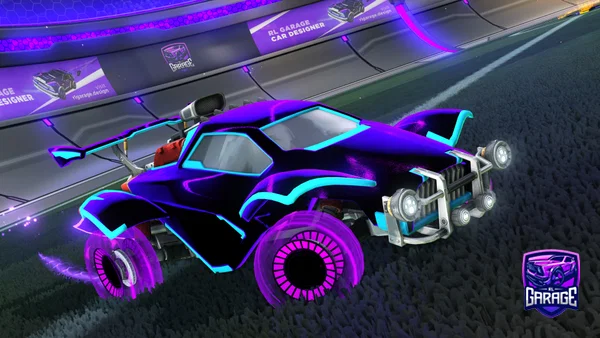 A Rocket League car design from charliecrab420