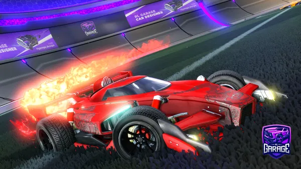 A Rocket League car design from HoopFestBaller30