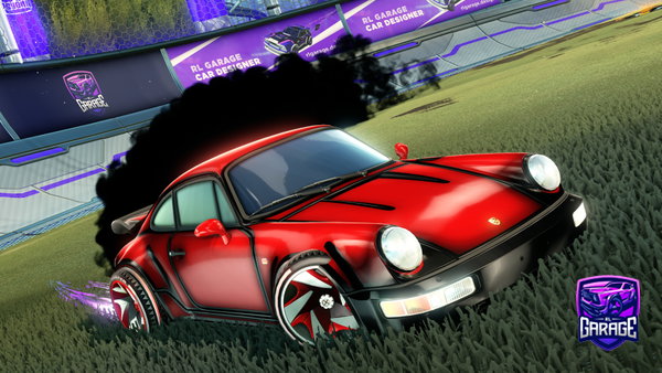 A Rocket League car design from xensom