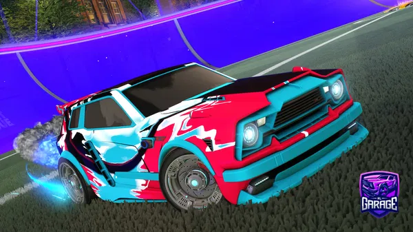 A Rocket League car design from Cake-RL