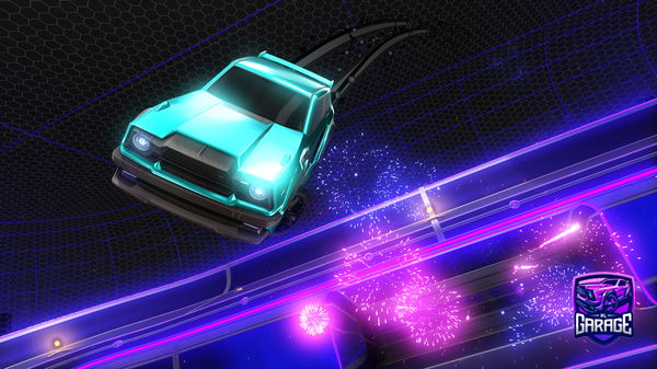 A Rocket League car design from Stormieboy