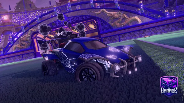 A Rocket League car design from hridaya