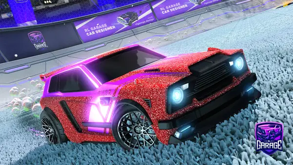 A Rocket League car design from explodingfirefox