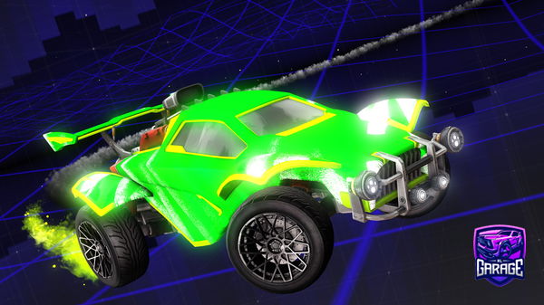 A Rocket League car design from Skib____
