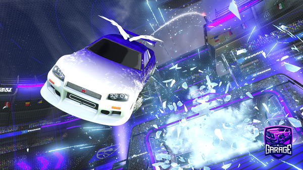 A Rocket League car design from mrTREAD