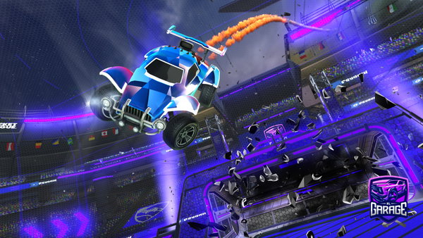 A Rocket League car design from Dotschcity08