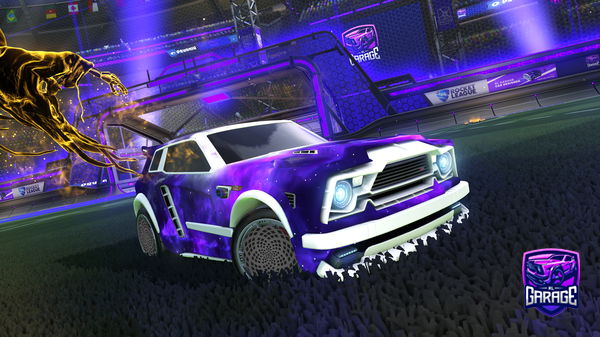 A Rocket League car design from hpro536