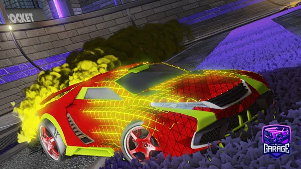 A Rocket League car design from Shooteo2313