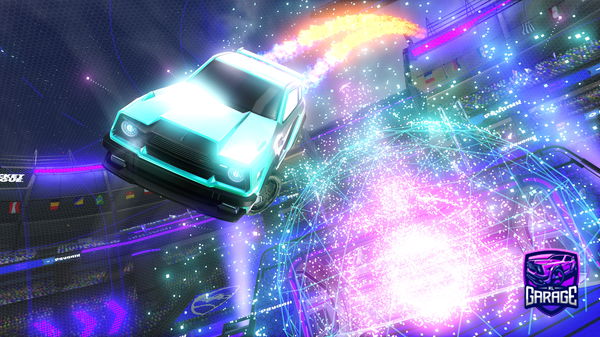 A Rocket League car design from bwade8