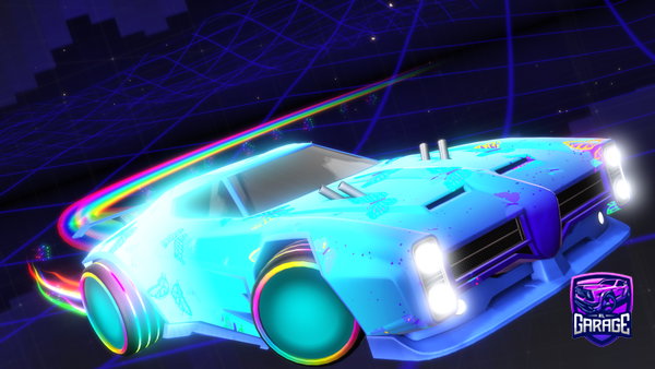 A Rocket League car design from PSN_BiggeCheeze