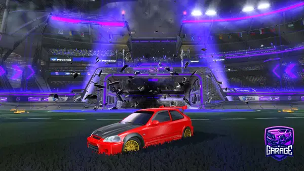 A Rocket League car design from Taizo200