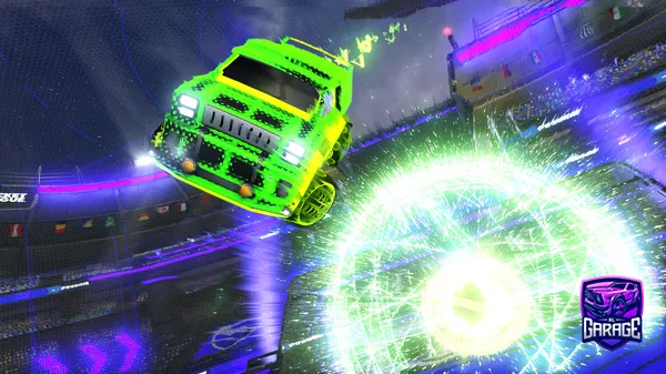 A Rocket League car design from mopphed09