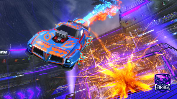 A Rocket League car design from Elr0nd