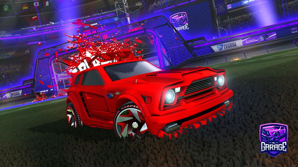 A Rocket League car design from JhcLegend