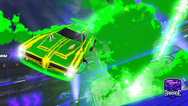 A Rocket League car design from kellentree