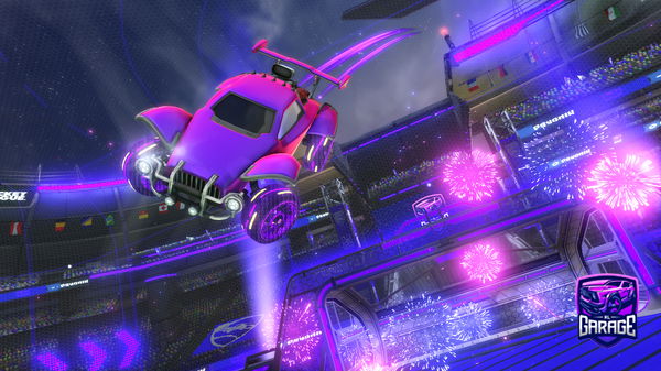 A Rocket League car design from Cariii