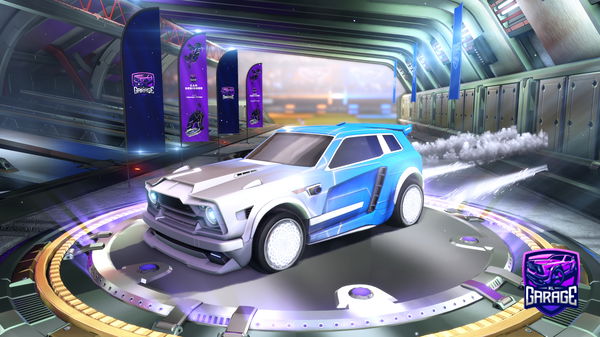 A Rocket League car design from usedzombas