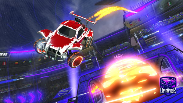 A Rocket League car design from Mat14068