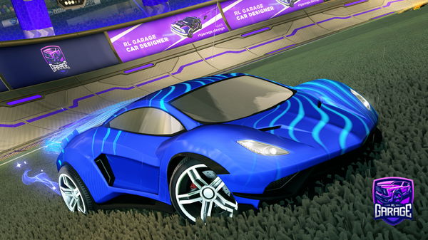 A Rocket League car design from Renan99