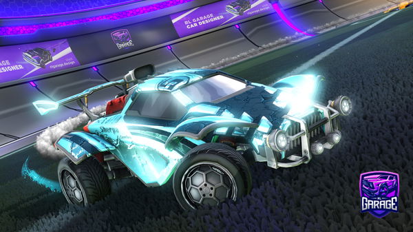 A Rocket League car design from Ultime08