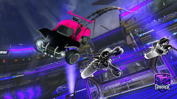 A Rocket League car design from ClX9D
