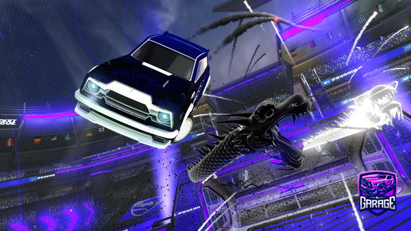 A Rocket League car design from DaGold3n