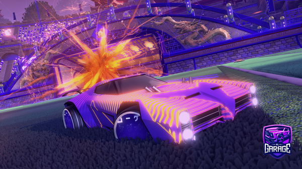 A Rocket League car design from DrChucklezz