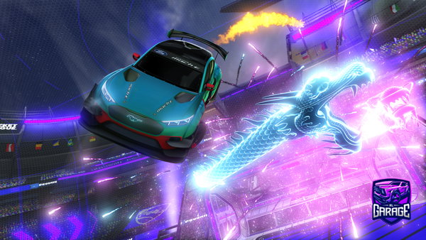A Rocket League car design from DarkEmerald1