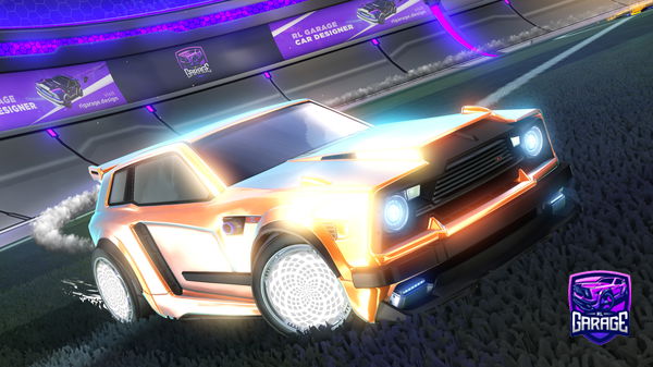 A Rocket League car design from REEZYNova