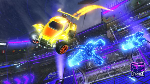 A Rocket League car design from Fartbringer