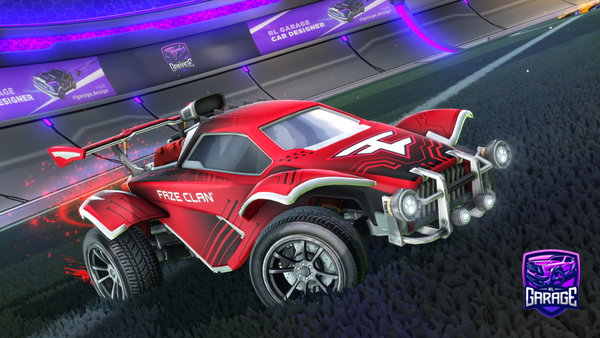 A Rocket League car design from Zxlyz9410