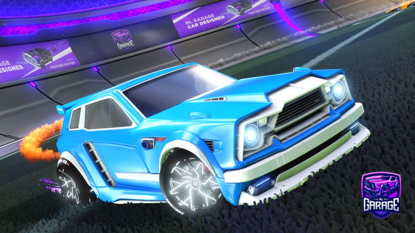 A Rocket League car design from JakDrasticJarlZaj