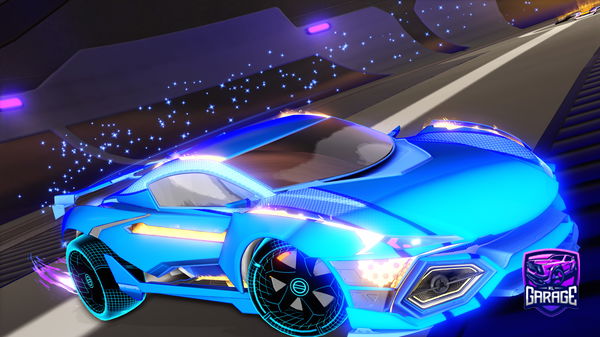 A Rocket League car design from strykerredbull11