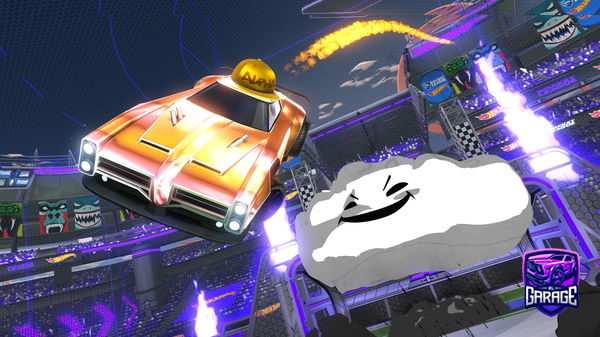 A Rocket League car design from Borsh-AL