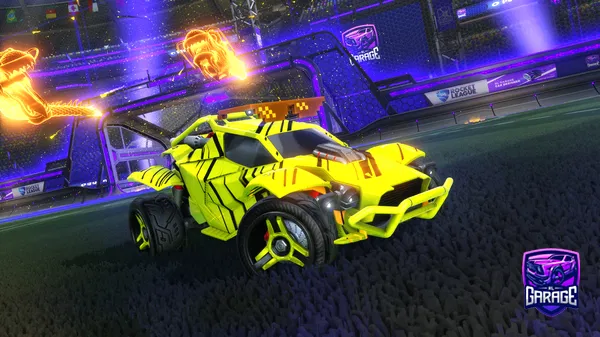 A Rocket League car design from Flodwe