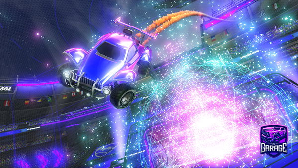 A Rocket League car design from TobikX264