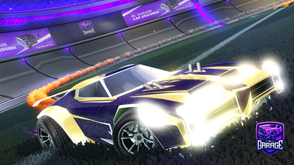 A Rocket League car design from liamofitzy