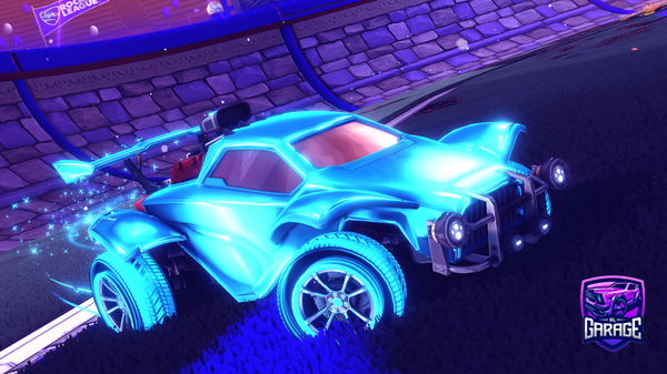 A Rocket League car design from LOLOLTIGER