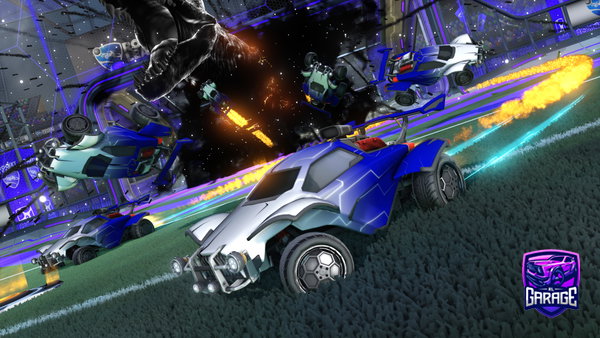 A Rocket League car design from dsh_