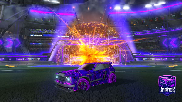 A Rocket League car design from MysticisedDragon