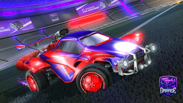 A Rocket League car design from SW_PULVZRL