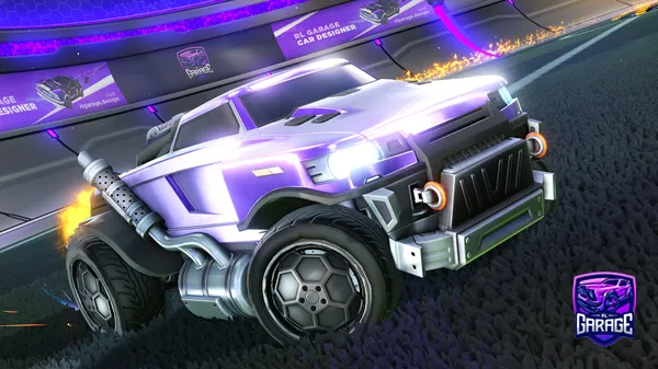 A Rocket League car design from rvdvvdv
