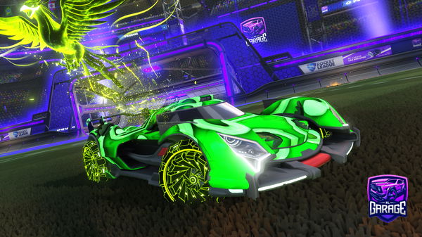 A Rocket League car design from AxolotlBlock