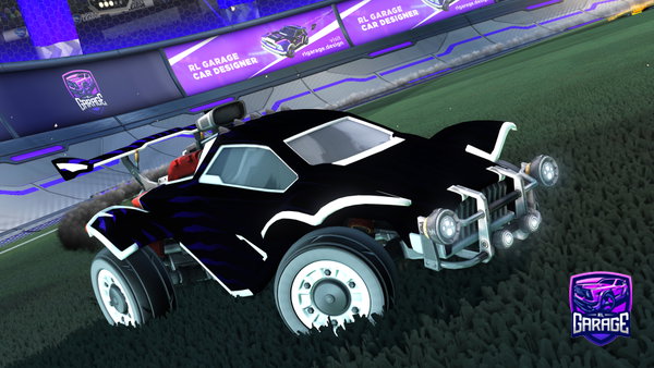 A Rocket League car design from kdkdhf