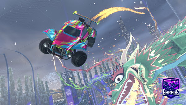 A Rocket League car design from renbu