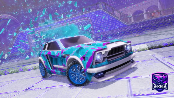 A Rocket League car design from TTV_XP3RT_30