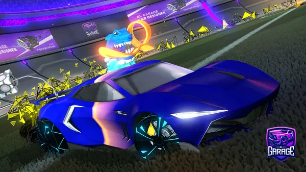 A Rocket League car design from Unicron2