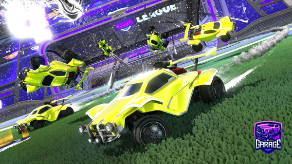 A Rocket League car design from BG4ManUtd