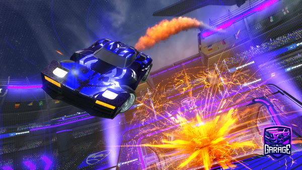 A Rocket League car design from Ange_leesss